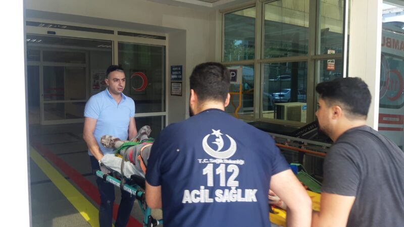 SİİRT’TE PAT PAT KAZASI: 1 AĞIR YARALI